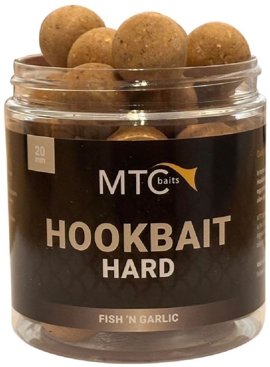 MTC Baits Fish 'n Garlic Hard Hookbait 16mm van MTC Baits