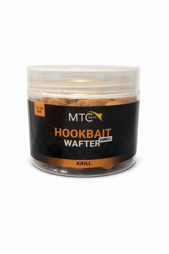 MTC Baits Hookbait Wafter Dumbell KR1LL 12x18 mm van Merkloos