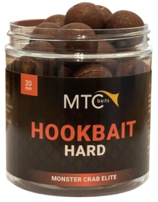 MTC Baits Monster Crab Elite Hard Hookbait 16mm van MTC Baits