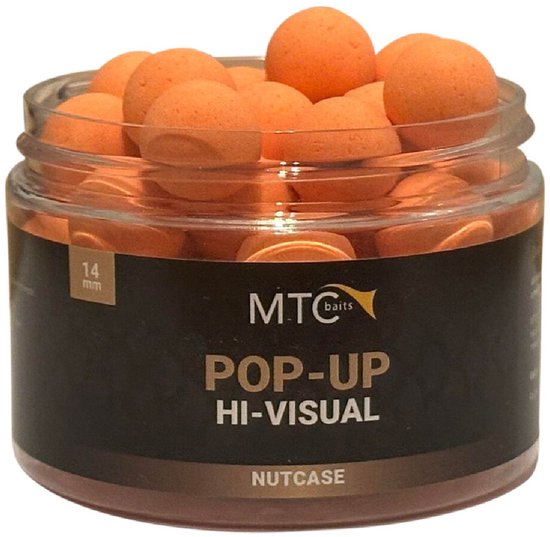 MTC Baits NutCase Pop-Up Hi-Visual 14mm van MTC Baits