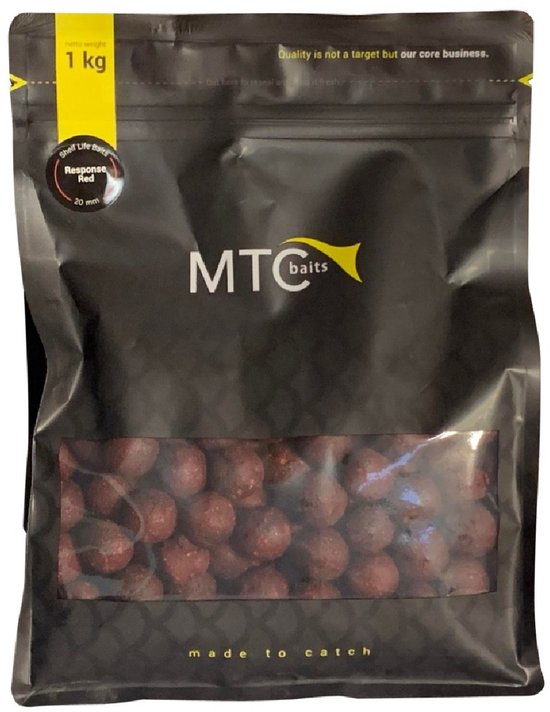 MTC Baits Response Red Boilies 20mm 5kg