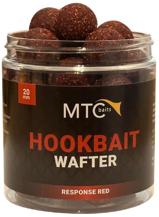 MTC Baits Response Red Hookbait Wafter 16mm van MTC Baits