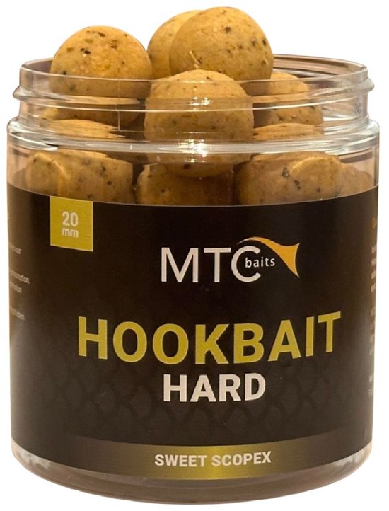 MTC Baits Sweet ScopeX Big Fish Hard Hookbait 16mm van MTC Baits