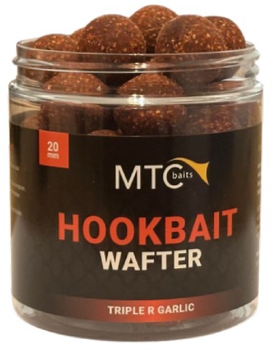 MTC Baits Triple R Garlic Hookbait Wafter 20mm van MTC Baits
