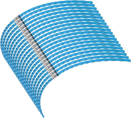 MUFUSHAN A6487 grastrimmer spoel lijn, 20 stuks extra sterke snijdraad compatibel met BLACK+DECKER GL680/685/690, 3,5 mm/40 cm sterke lijn van Merkloos