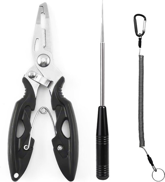 Multi-functionele Visplakjes, Robuuste en Roestvrije Pliers voor Vissen, Onmisbare Visaccessoires voor Boot en Hengelsport
