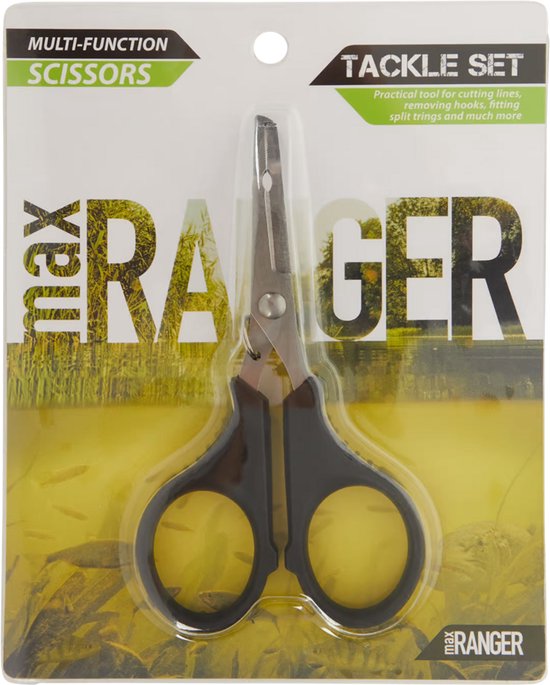 Multi-functionele Vistang - Braidschaar - Splitringtang - Onthaaktang - Hobby Schaar van Merkloos