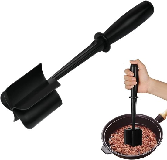 Multifunctionele Handmatige Vleesmolen voor het Maken van Burgers en Gehakt - Hittebestendige Vleesvermaler en Aardappelpuree Maker voor Keukengebruik