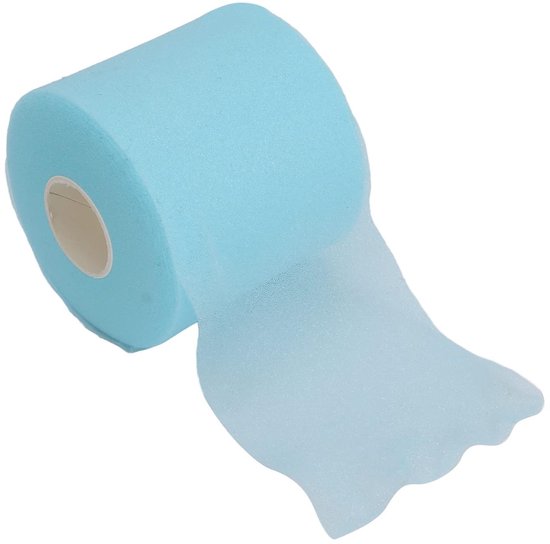 Multifunctionele Niet-klevende Foam Onderwrap voor Sporttape - Ideaal voor Ellebogen, Knieën en Enkelblessures - 6,5 cm x 27 m (Blauw) van Merkloos