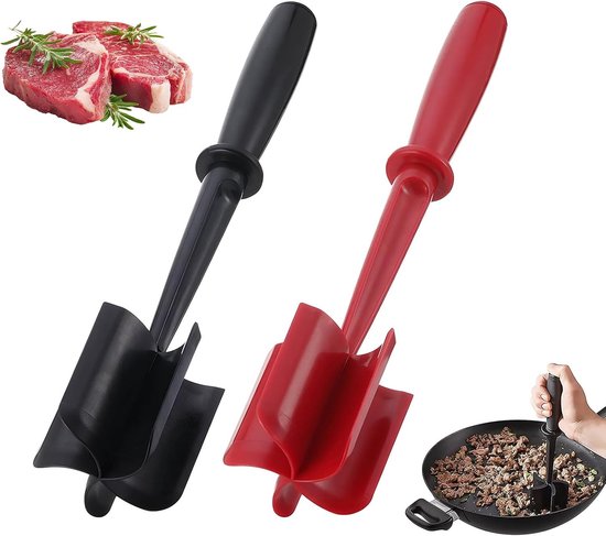 Multifunctionele vleesmolen en aardappelpers, hittebestendig, ideaal voor gehakt, hamburgers en puree maken