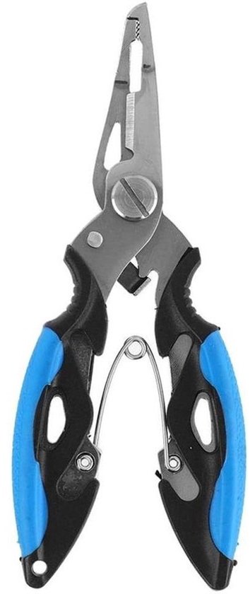 Multitool voor vissen - vistang met krimper, schaar en vislijnsnijhaak