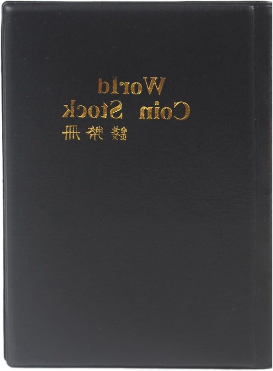 Munten Album - Muntencollectie Boek - Munten Organiseren - 120 Zakken - 158 x 114 cm - Zwart