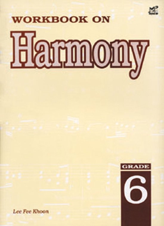Muziek Theorie Werkboek - Harmonie Oefeningen - Muziekles - Vereenvoudigde Uitleg - 100 gram van Merkloos