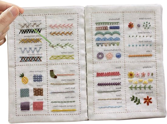 Naaiboek - Borduurhandleiding Voor Naailiefhebbers, Decoratieve Naaihandleiding Voor Vrouwen | Creatieve Familie Naaiboek Voor Vrouwen, Moeder, Beginners, Am