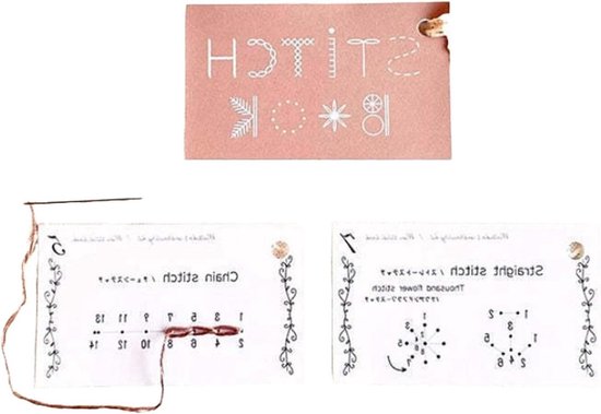 Naaiboek voor beginners - Creatieve naai-instructies - Handvaardigheid verbeteren - Duidelijke techniek uitleg - 15.2 x 8 cm - Niet gespecificeerd