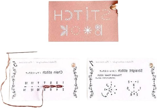 Naaidiagramboek - Creatief Naaiboek - Naaivaardigheden Verbeteren - Voor Alle Niveaus - 15 cm - Niet gespecificeerd