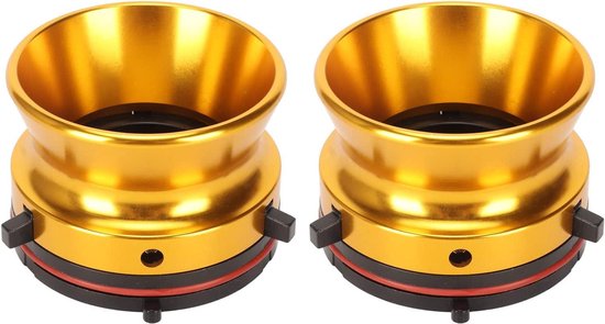 Nab Hub Adapters 10in Reel to Reel Tape Recorders - Studer ReVox Akai Teac Aluminium Nab Hub Device - 1 Paar . van Merkloos