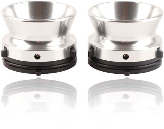 Nab Reel Hub Adapters voor 10 Reel to Reel Tape Recorders, Nab Hub Adapters Reel to Reel Tape Nab Hub Adapter voor Studer voor ReVox voor Akai voor Teac (Zilver) van Jopto