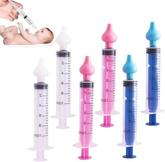 Nasal Aspirator voor Kinderen, Herbruikbare Neusreiniger 10 ml, Veilig en Draagbaar Neusspoelsysteem, Effectieve Neusverlichting