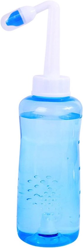 Nasal Rinse Kit voor Neusspoeling, 300 ml Vernevelaar voor Kinderen en Volwassenen, Effectieve Neusreiniging en Allergie Verlichting van Merkloos