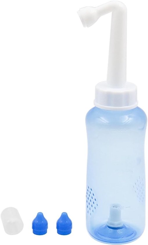 Nasal Rinse Set 300 ml - Neusspoeling voor Volwassenen, Drukspoeling, BPA-vrij en Effectieve Neusverzorging
