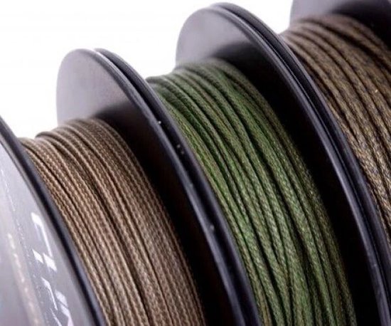 Nash Cling-On Leader Weed Green 65lb 7mtr van Merkloos