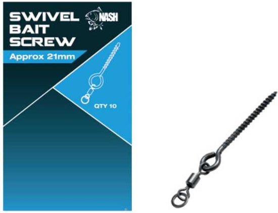 Nash Swivel Bait Screw 21 mm