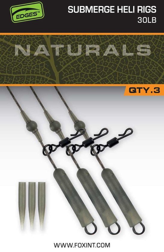 Naturals Submerge Heli Rigs 40LB Fox van N/A