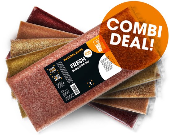 Natuurlijk Aas Combi Deal | Natuurlijk Aas | Karpervissen | Karper Aas | Karper Vissen | Karper Voer | Karper van Merkloos