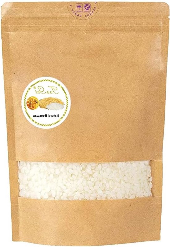 Natuurlijke Bijenwas Pellets voor Cosmetisch Gebruik - Premium Kwaliteit, 400g, Ideaal voor DIY en Huidverzorging