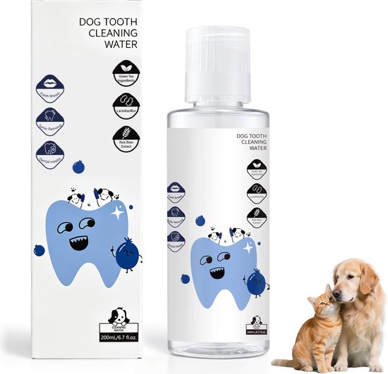 Natuurlijke mondspoeling voor honden en katten, 200ml