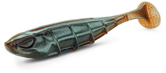 NAYS VNM Shad C02 4.3 - softbait met garnalengeur - voor roofvissen van NAYS.