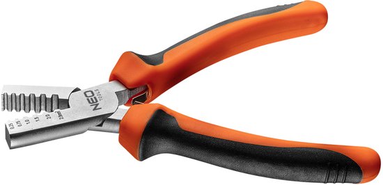 NEO Serie - Aderhulstang - 0.25-2.5 mm² - 140 mm - Antislip Handvat van Merkloos