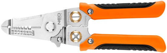 NEO TOOLS Serie - Isolatieschaar - 6-in-1 - Roestvrijstaal - 180mm van Merkloos