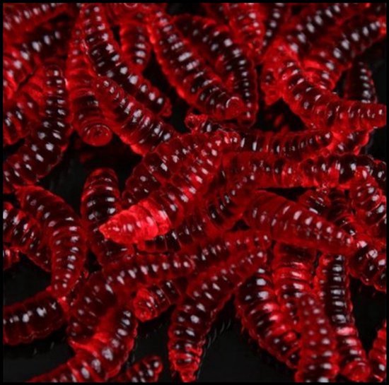 Nep Wormen | Nep Maden | Nep Aas | Kunstaas | 10 Stuks van ArkiFACE