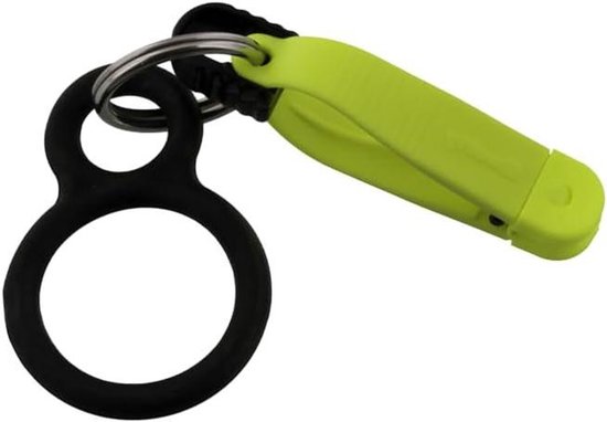 Nettas Houder - Schepnet Clip - Vissen Netten - Quick Release Systeem - One Size - Zwart