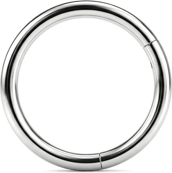 neusring hoepel 20G 18G 16G 14G - titanium - lichtgewicht - voor piercings - Vemera