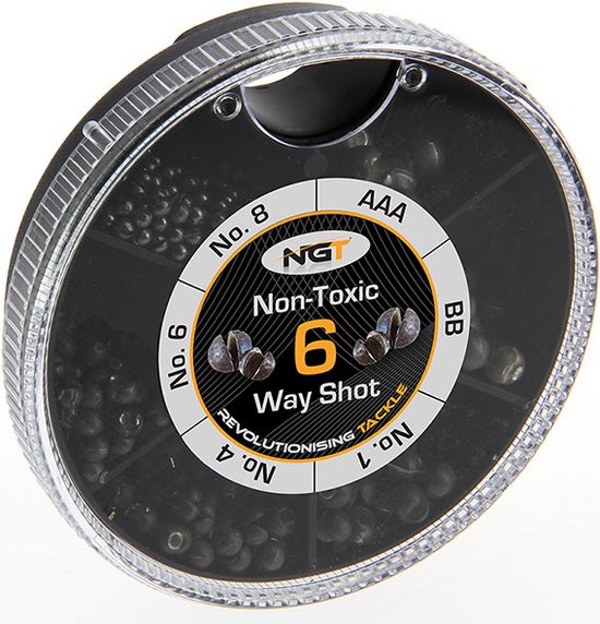 NGT 6 Way Non Toxic Shot - Knijploodjes
