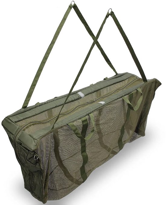NGT Angling Pursuits F1 Flotation Sling & Retaining System – Drijvende weegsling met opbergsysteem + tas
