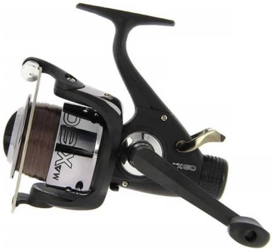 NGT MAX60 2BB 'Carp Runner' Reel met 10lb Line | Vismolen van NGT