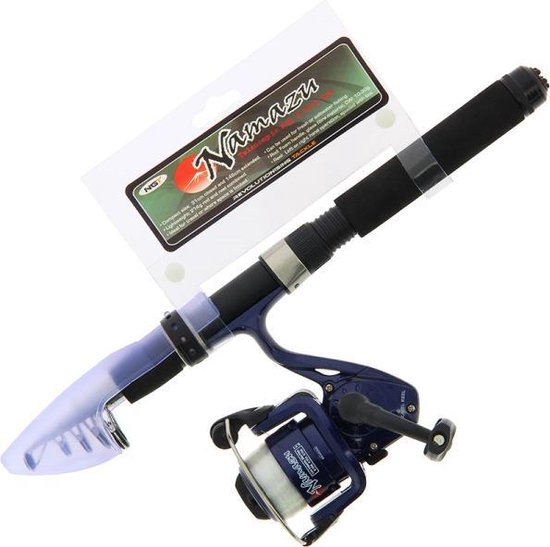 NGT Namazu - Mini Telescopische Werphengel Combo | Vishengel van Merkloos