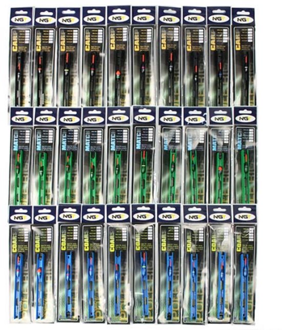 NGT Pole Rigs Match 10pcs | Vistuigje van Merkloos