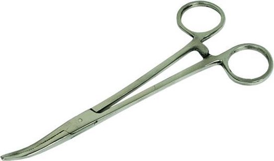NGT RVS Onthaaktang - Gebogen punt - 25cm
