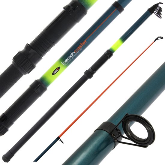 NGT Telescopic Beachcaster - Ideaal voor vakantie! - Strandhengel van Merkloos