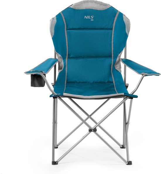 NILS Opvouwbare Campingstoel Visstoel Outdoor Turkoois