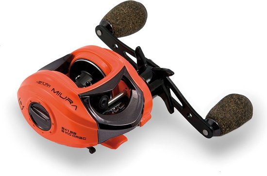 Nomura Miura Baitcasting Reel Oranje Ratio: 6.2:1 van Merkloos