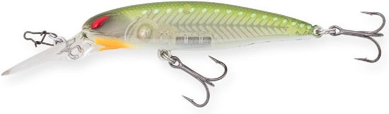 Nories Laydown Minnow Deep JW 6,6cm Twitchbait BB Clear Water Green van Nories