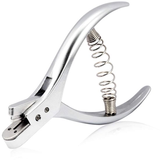 Notch bar - 2 mm hole pliers - notch bar for test plates - design cutter made of steel - professional cutting pattern - comfortable to grip van Merkloos