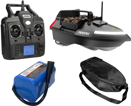 Novitec Ranger GPS Voerboot - karper - 40 GPS posities - 500M bereik van Merkloos