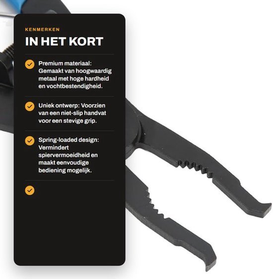 Nozzle Trekker - Dailygoods- Reparatietang Universele Pasvorm